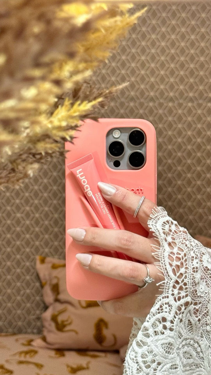 Rhode iPhone Lip Case - Peach pit