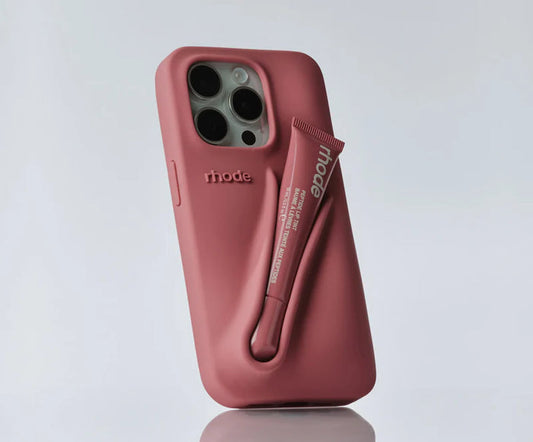 Rhode iPhone Lip Case - Salty Tan
