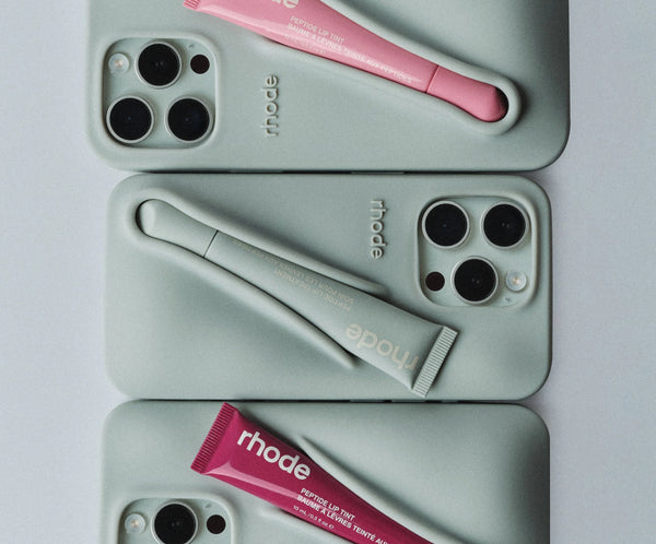 Rhode iPhone Lip Case - Grey