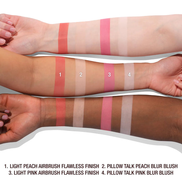 Charlotte Tilbury Airbrush Flawless Finish Brightening and Blush Powder Palette