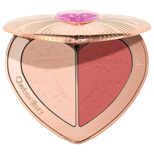 Charlotte Tilbury Airbrush Flawless Finish Brightening and Blush Powder Palette