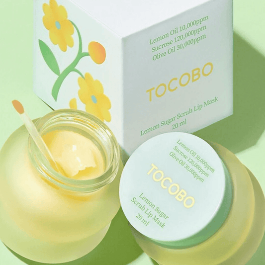 Tocobo Lemon Sugar Scrub Lip Mask