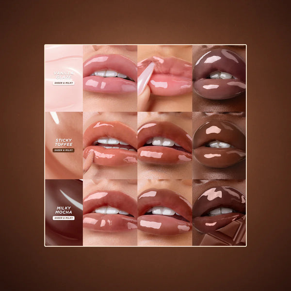 Gisou Honey Infused Hydrating Lip Oil Set